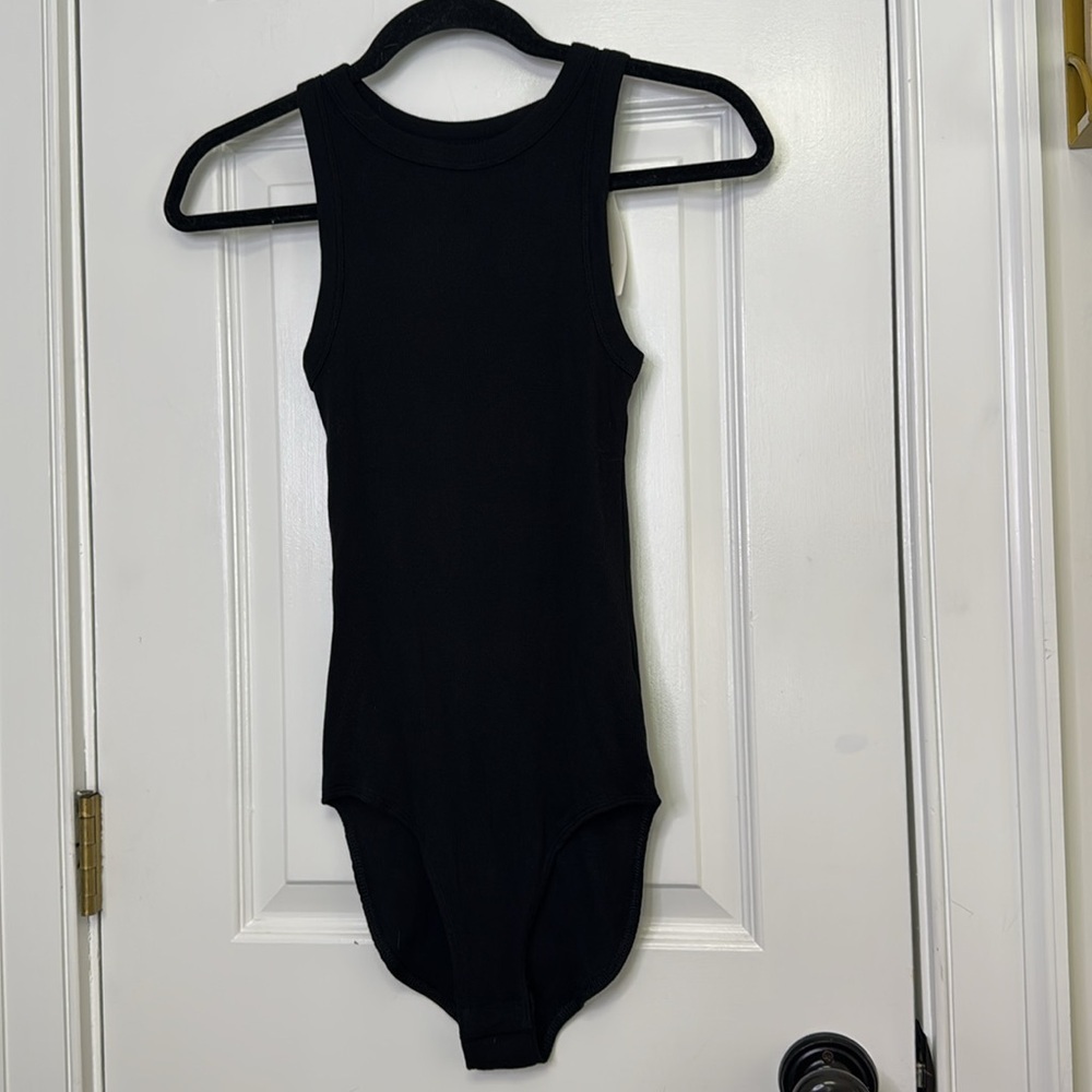 A New Day Purple and Black Sleeveless 2 pack Bodysuit - Picture 4 of 8